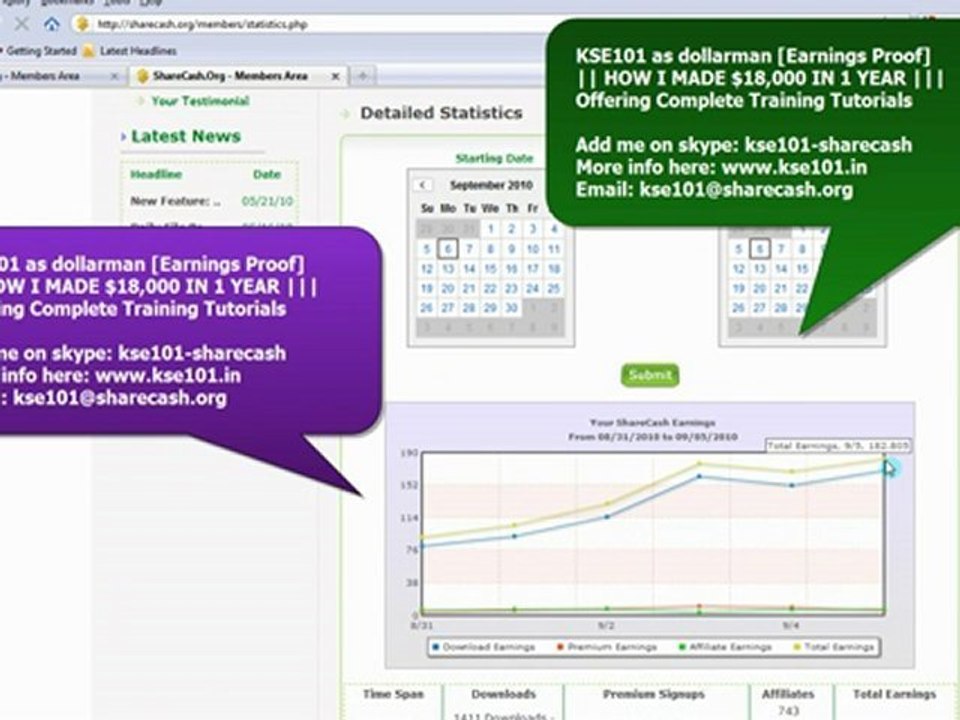 Sharecash - Make Money online uploading files 0.60$ per DL.