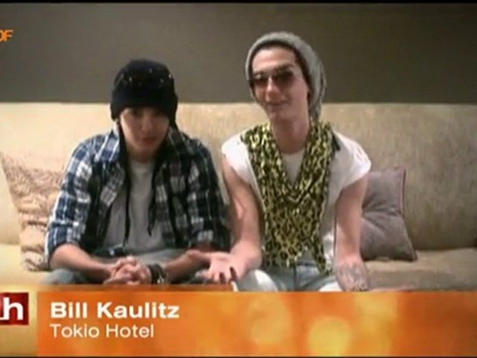ZDF Leute heute - Tokio Hotel a gagné les MTV EMA (8.11.10)