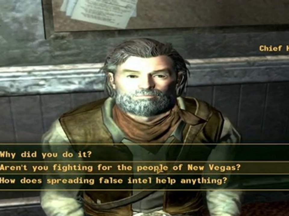 Fallout: New Vegas Kill Chief Hanlon Part1