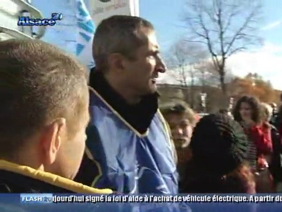 Pôle Emploi Alsace en grève