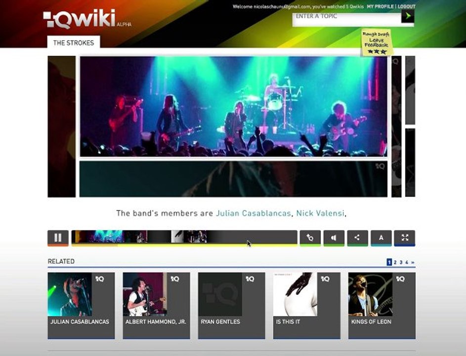qwiki - découverte du service