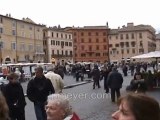 Italy travel: Rome, Piazza Navona, Navona Plaza with Perillo