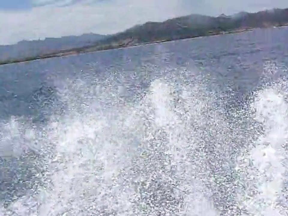 Puissante vitesse en Zodiac