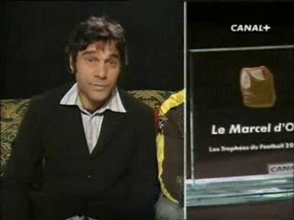 Pichot reçoit son Marcel d'or