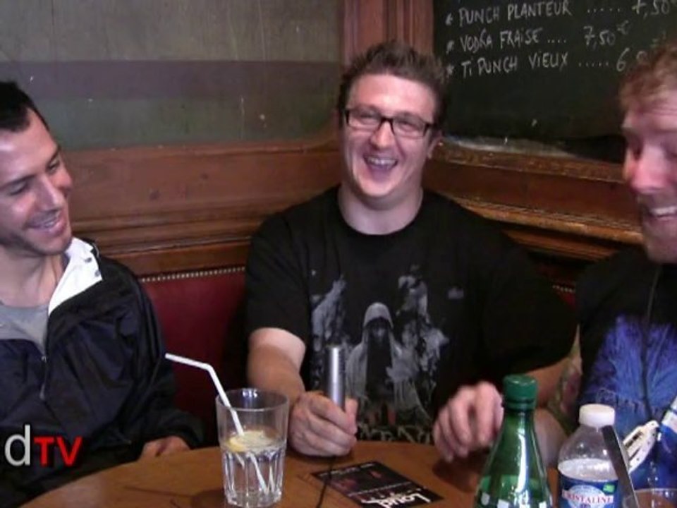 Metal video interview with cynic by loud tv