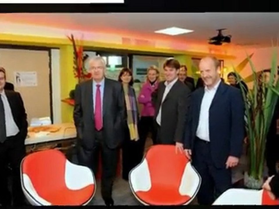 Inauguration show-room innovation Groupama décembre 2009