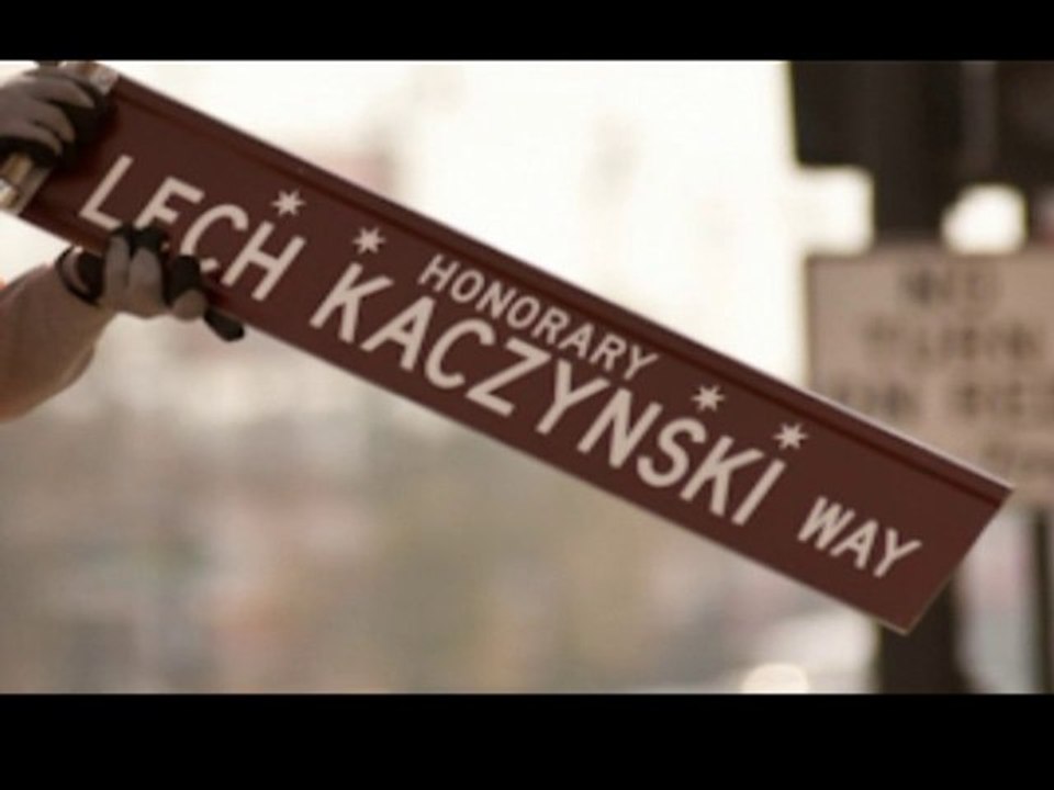 Ulica Lecha Aleksandra Kaczyńskiego w Chicago USA