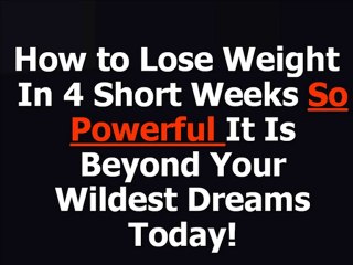What Is The Fastest Way To Lose Weight