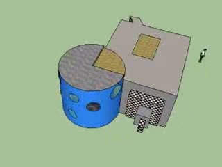 "Une maison pas banale" par Chloé