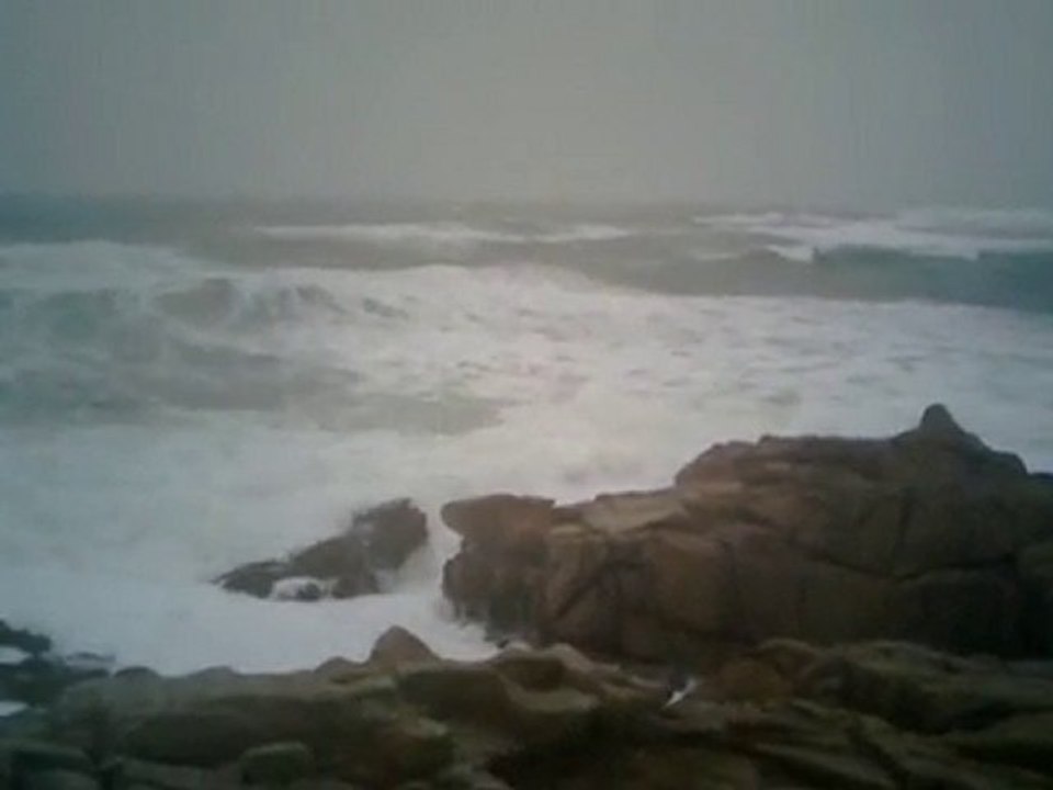 Coup de vent près de Lorient