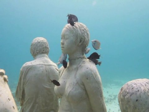 Cancun inaugure son musée sous-marin