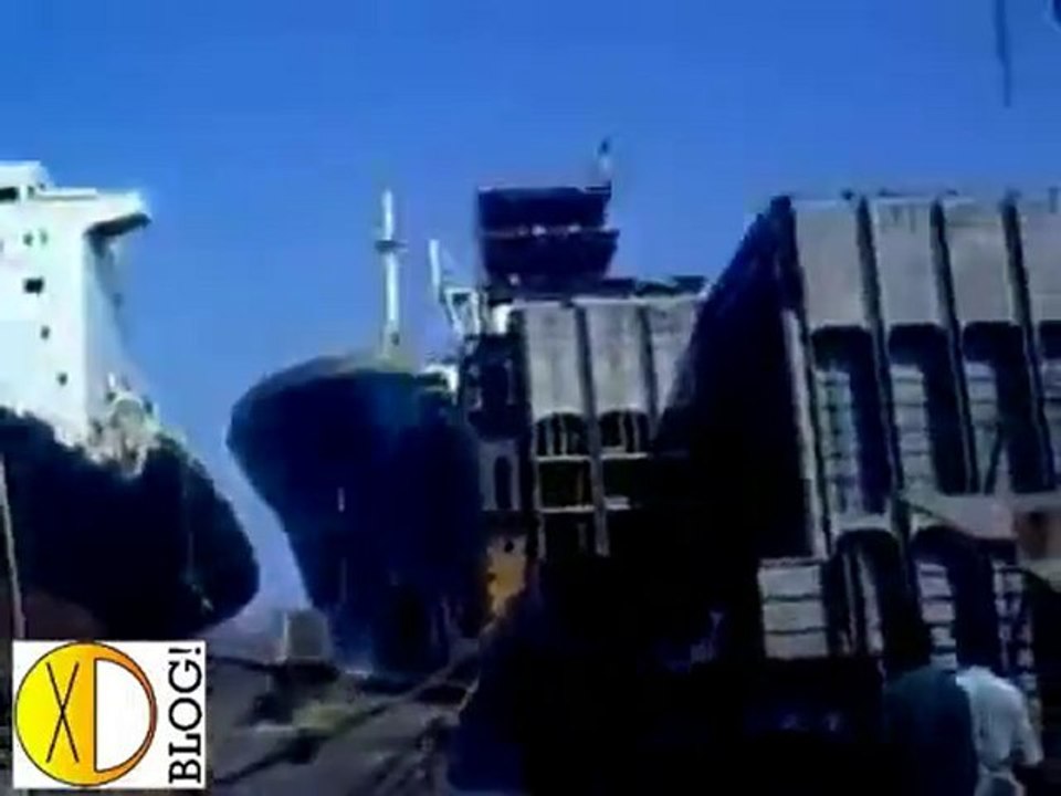 Accidente Choque de Barcos