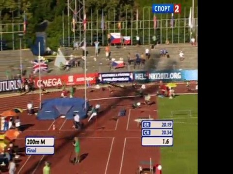 200m Men Final European Athletics U23 Championships Ostrava 2011