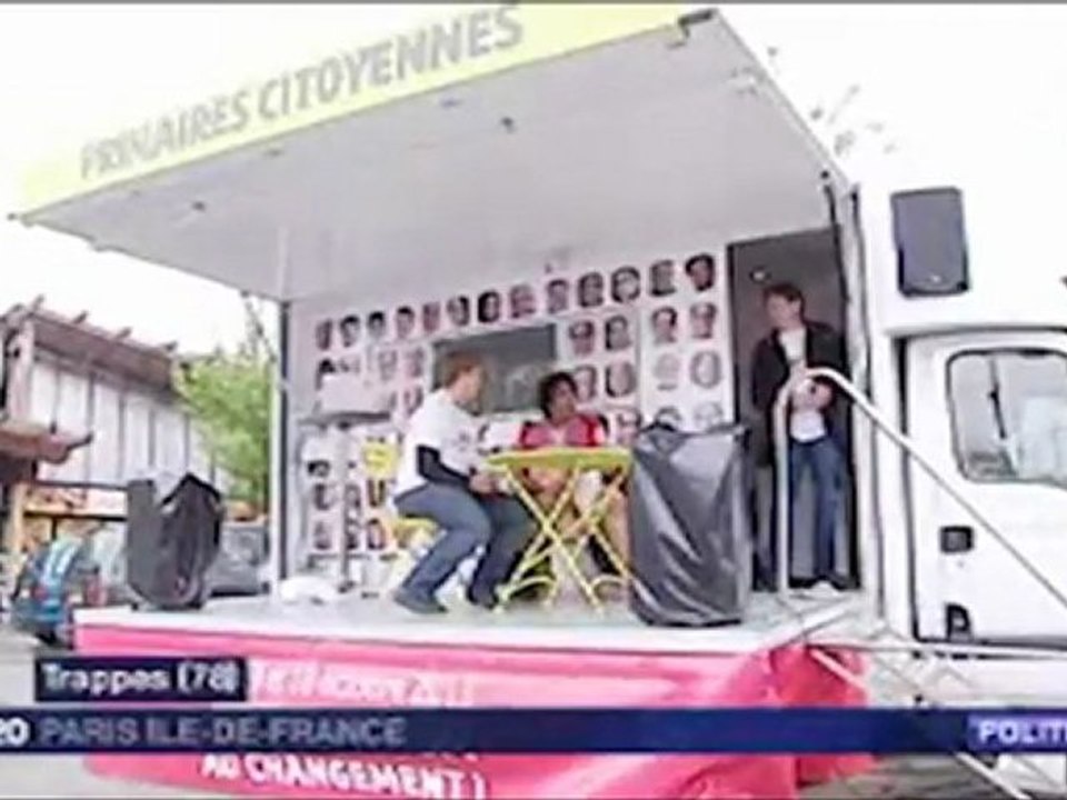 La caravane des primaires à Trappes