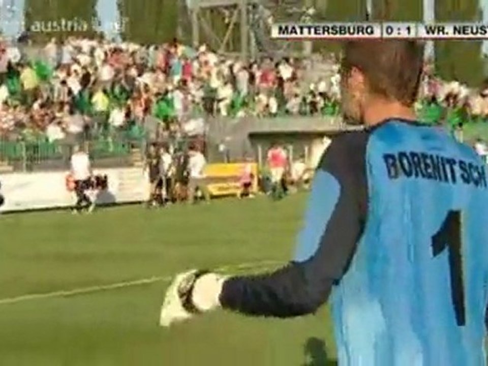 1. Runde 10/11: SV Mattersburg - SC Wiener Neustadt 08 | 1:2 | 16.07.2011