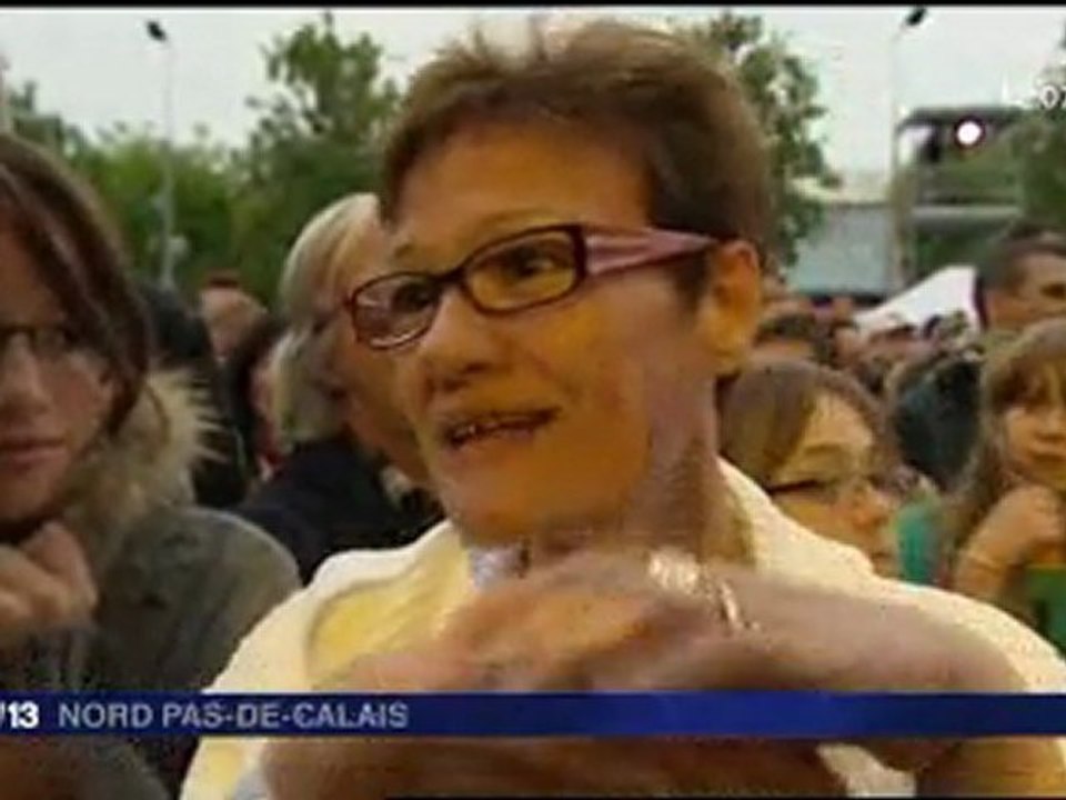 Spectacle de la Fête Nationale à La Madeleine avec Michel Delpech