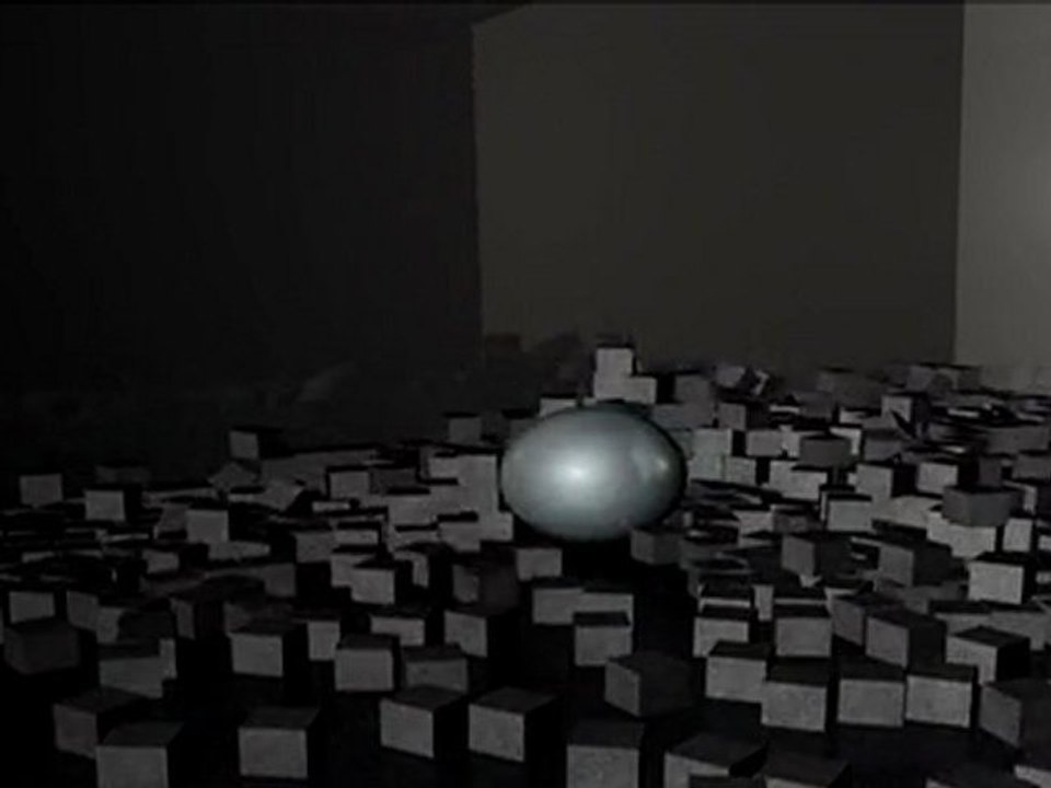 animation cinema4D : cubes 3D