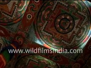 Paintings inside the monastery