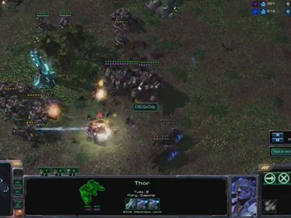Tuto SC2 Terran : style masse Mecha contre Zerg