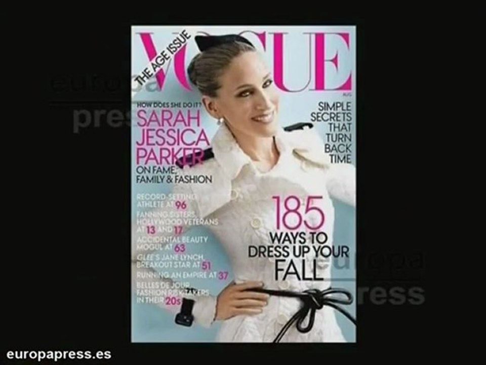 Sarah Jessica Parker portada de Vogue USA