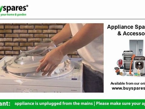 How to replace the door lock on a washing machine