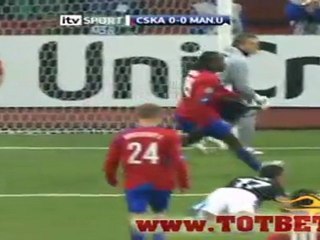 ЦСКА - Манчестер Юнайтед (0-1) 21.10.2009