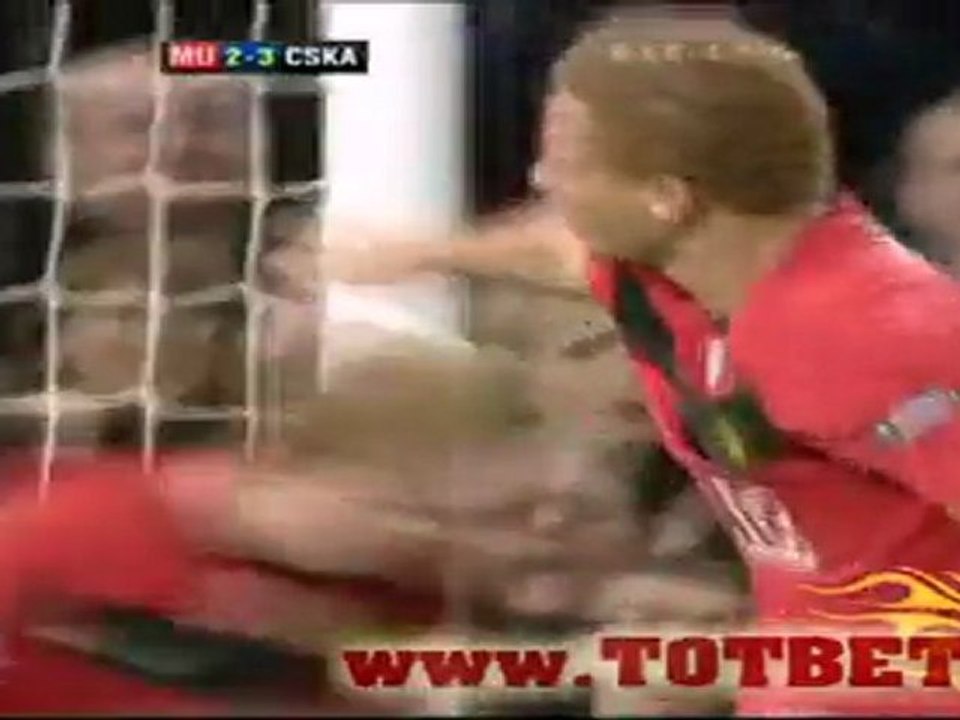Манчестер Юнайтед - ЦСКА (3-3) 03.11.2009
