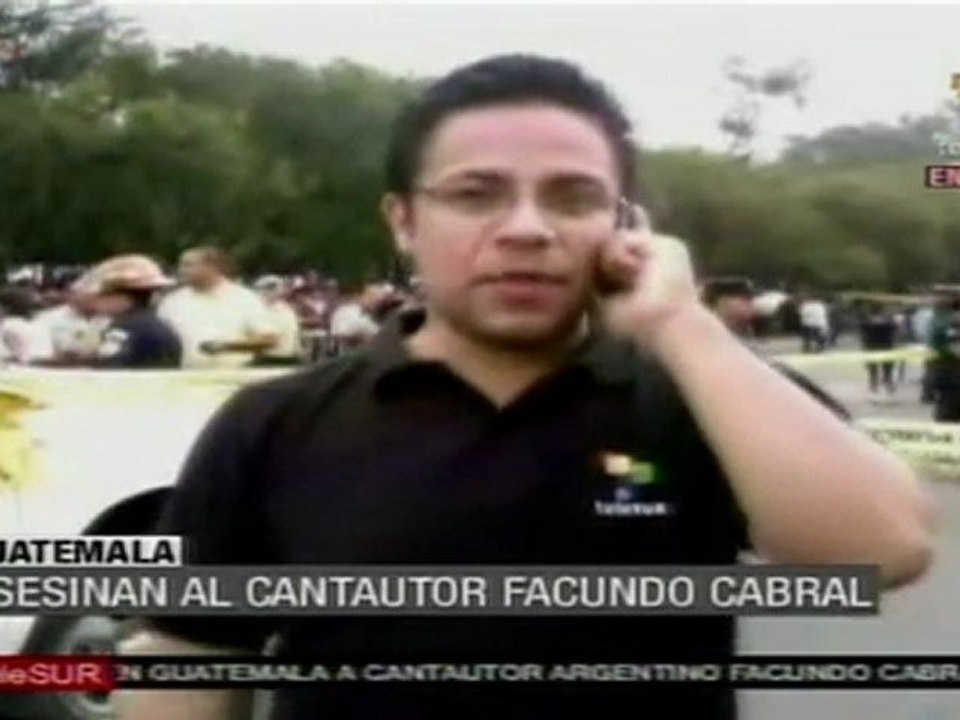 Latinoamérica de luto por el asesinato de Facundo Cabral