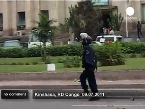 Manifestation de l'opposition à Kinshasa - no comment
