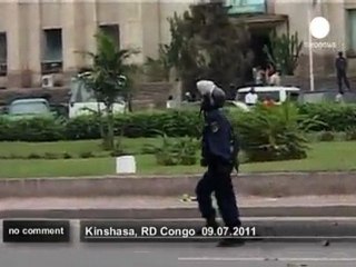 Manifestation de l'opposition à Kinshasa - no comment