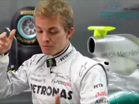 F1, GP Gran Bretagna 2011: Nico Rosberg e la monoscocca