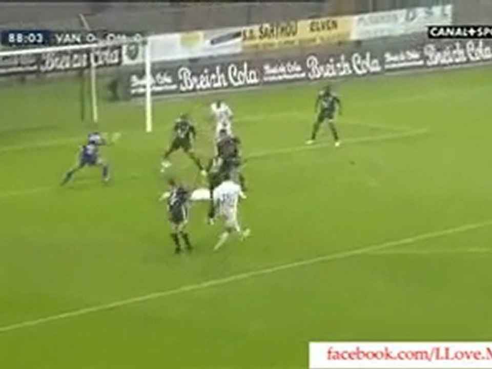 OM - Vannes > But de Morel.