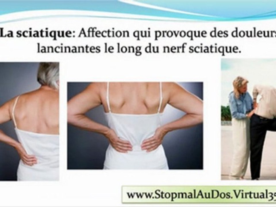 nerf sciatique - sciatique traitement - douleurs cervicales