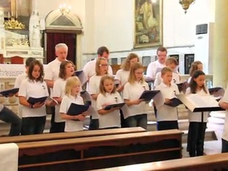 Les Rossignolets à l'église Saint-Pierre et Paul de Galata à Istanbul - 9 juillet 2011