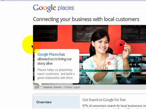 How to Create a Google Places Maps page Part 1