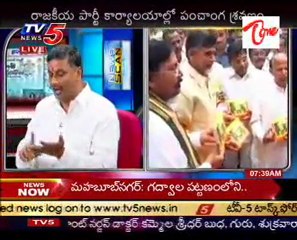 NewsScan - Journalist Enaganti ravi,Cong Bhanu Prakash,TDP Sriramulu,BJP NVSS Prabhakar - 02