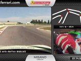 Autosital - Ferrari Challenge Trofeo Pirelli, tour embarquée de la piste de Misano