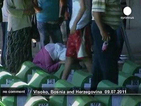 613 bodies of Srebrenica victims leave... - no comment