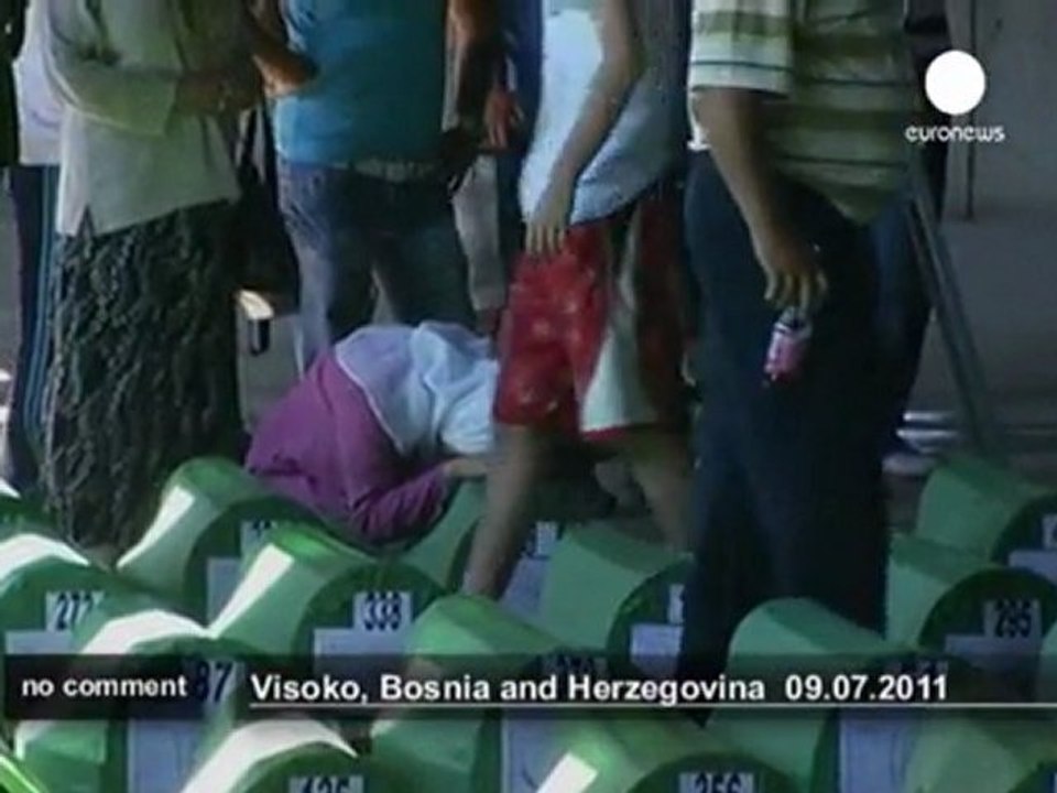 613 bodies of Srebrenica victims leave... - no comment