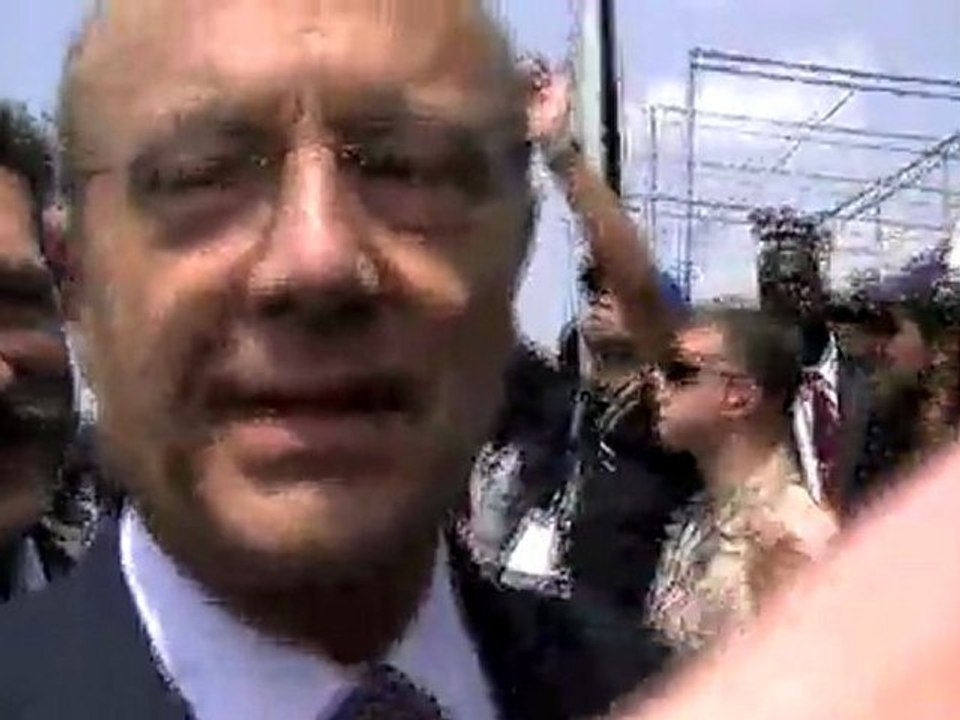 Alain Juppé et Omar El-Béchir