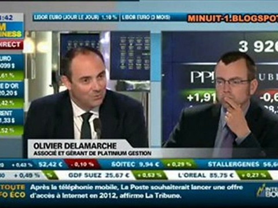 Olivier delamarche -  "il faut sortir la Grèce de la zone euro"  BFM Business