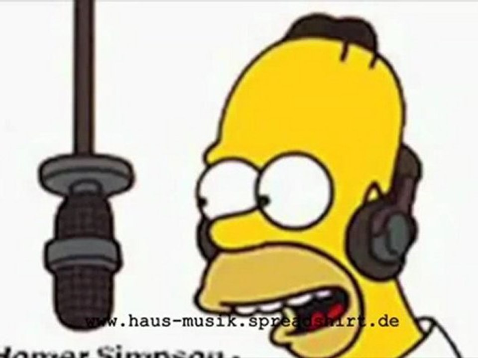 Usher und Homer Simpson