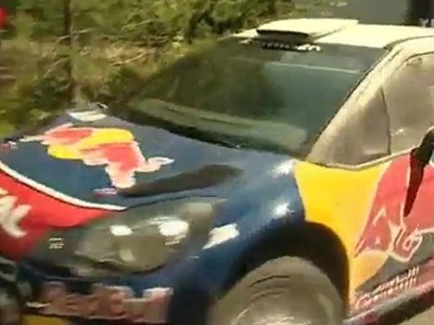 Sebastien Loeb testing Citroen DS3 - WRC Rally Finland 2011