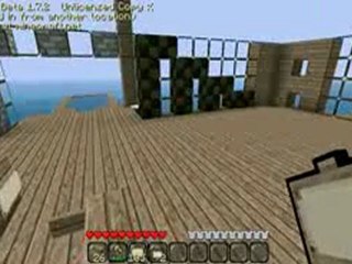 video explication et presentation de maison dans  minecraft