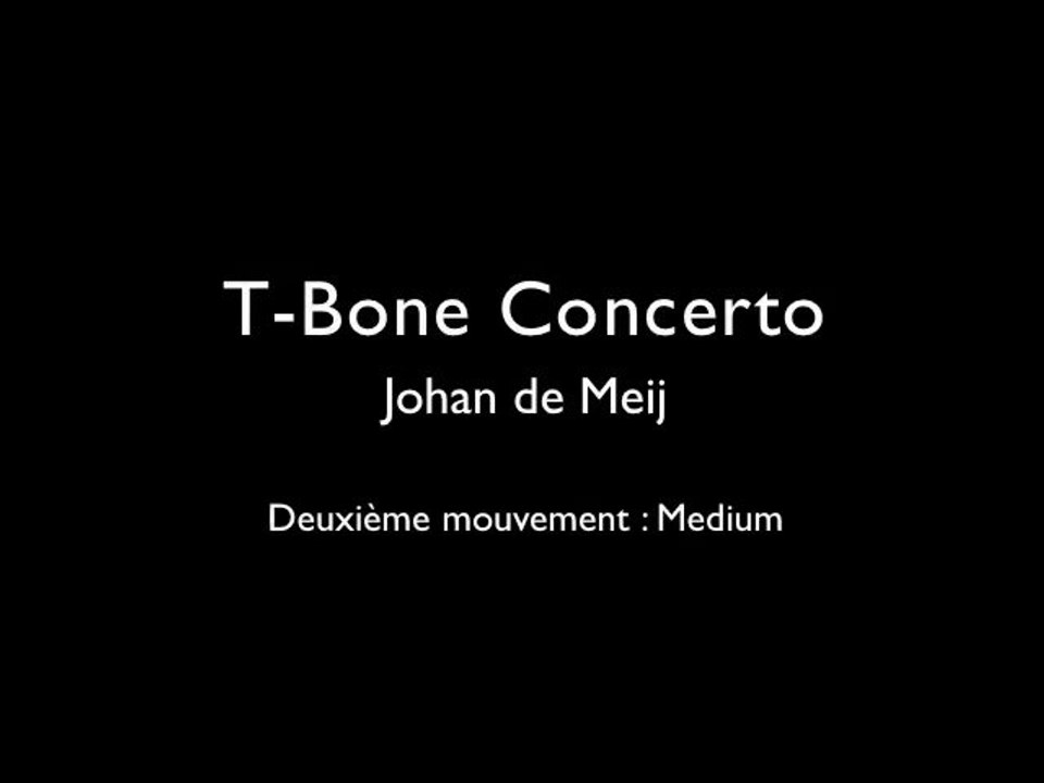 T-Bone concerto - (2ème mvt) medium