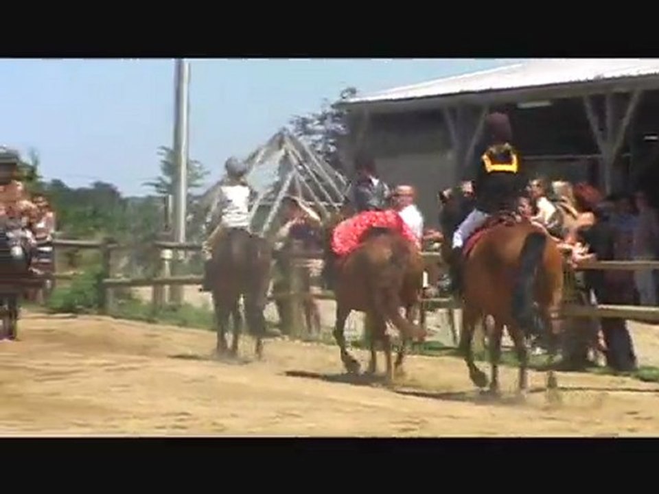 Donald fait du cheval