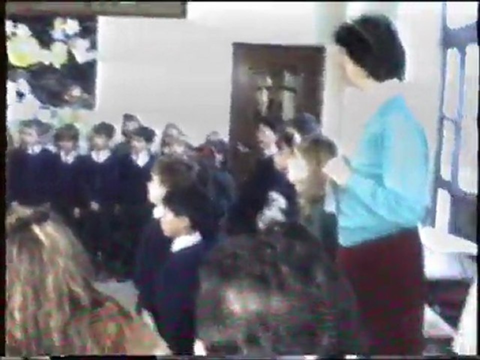 Festa de natal nos anos 90 no CLIP - Colegio Luso Internacional do Porto
