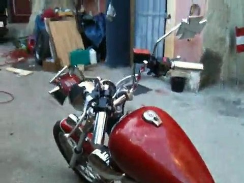 The Virago VT 240 Chopper Bobber