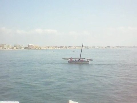 Palavas-Les-Flots (34) - Fête de la mer_10 juillet 2011_Barque de type Catalane