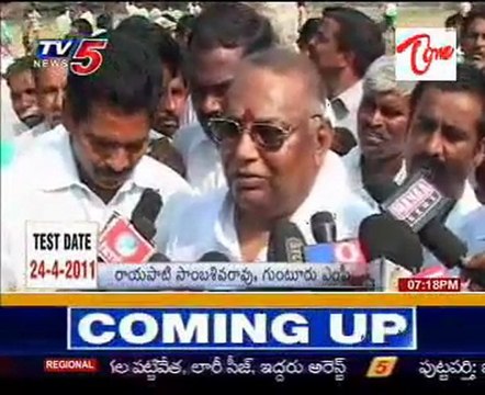 Rayapati Sambasivarao Talking to Media on TTD Chairman Seat